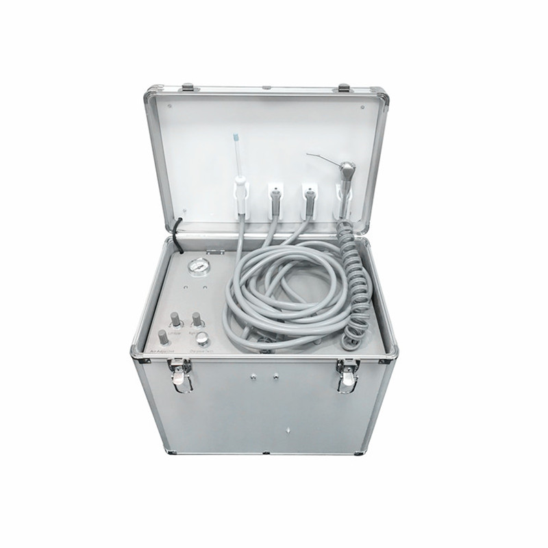 VET-402A Portable Dental Unit (Aluminum Box)