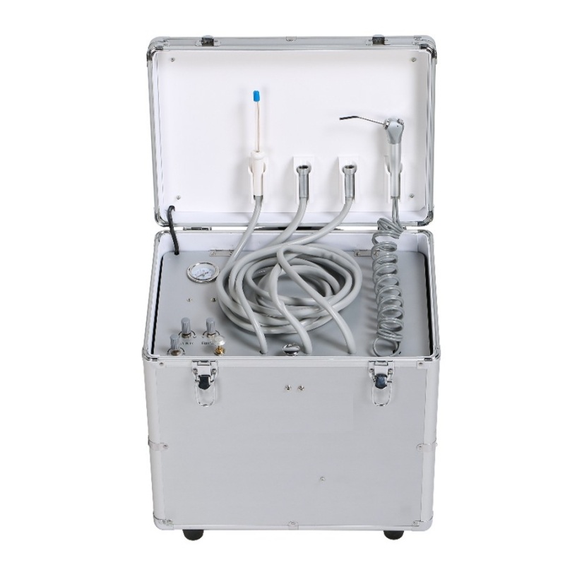 VET-402A Portable Dental Unit (Aluminum Box)