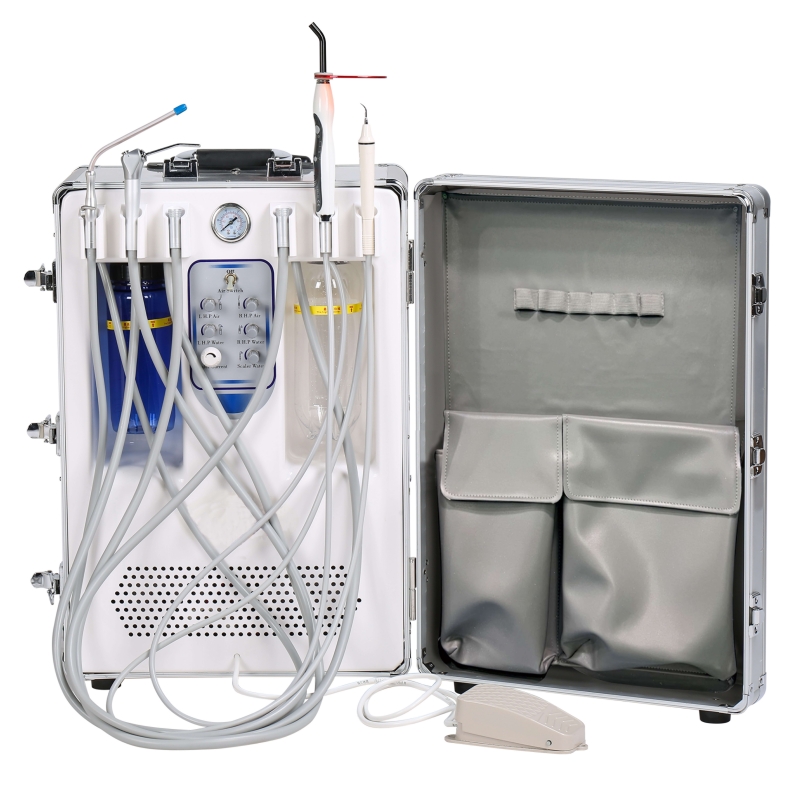 VET-406 Portable Dental Unit (Aluminum Box)