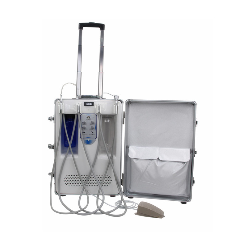 VET-406A Portable Dental Unit (Aluminum Box)-Portable Dental Unit (Aluminum Box)