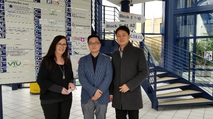 Visitando a nuestro cliente en Alemania