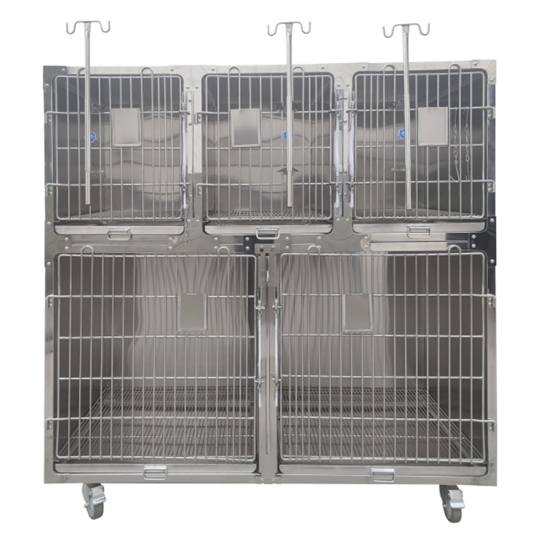 VCA-SL07 Stainless Steel Pet Hospital Cage